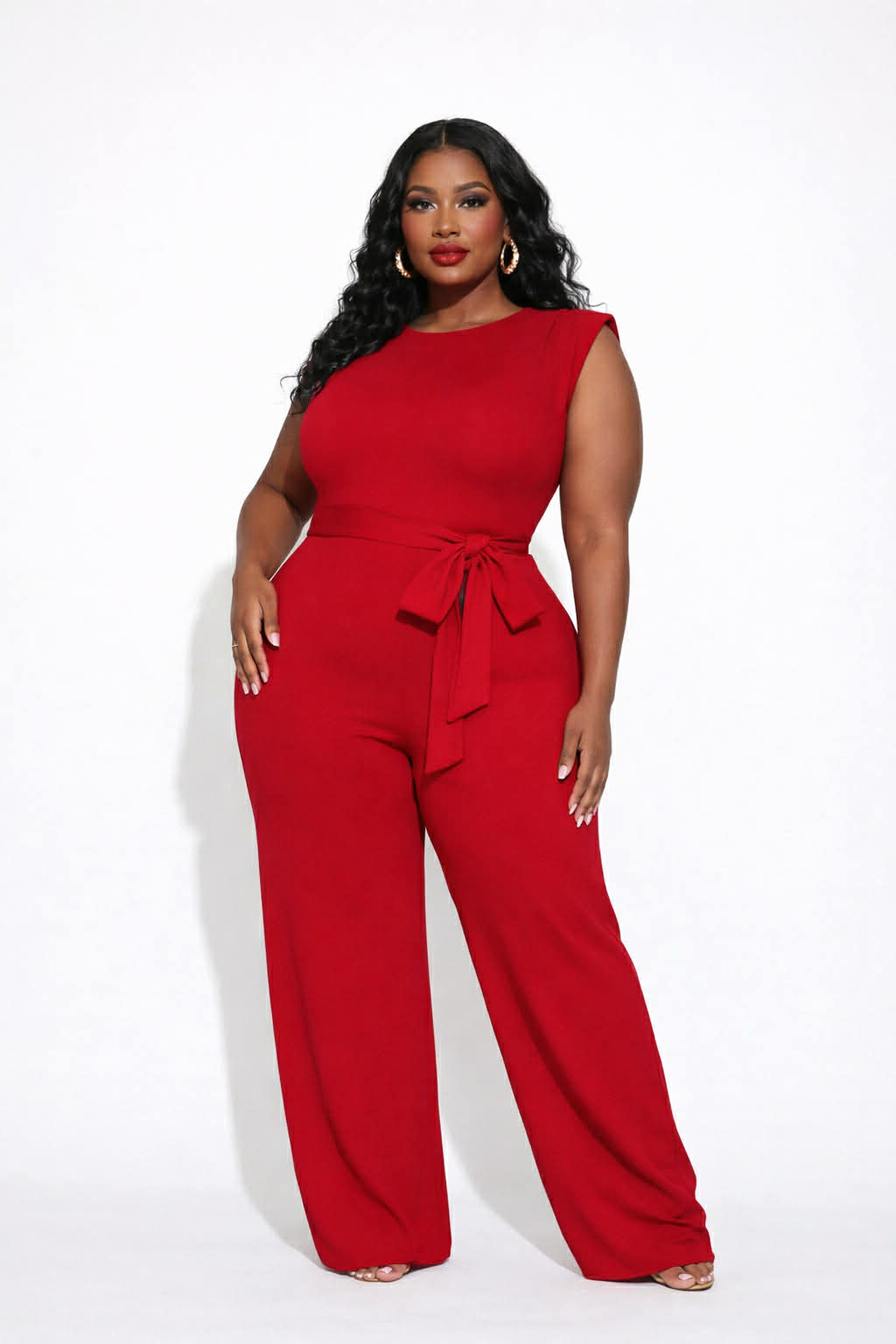 Flare Leg Jumpsuit