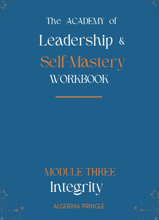 Leadership Workbook Integrity